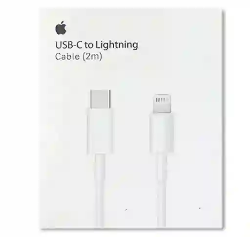 Cable Lightning Apple A Tipo C (2 Metros)