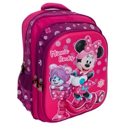 Morral Maleta Grande Diseño Minnie Niñas Lona Jle