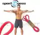 Banda De Poder Elástica Sportfitness Roja Tonificacion Gym
