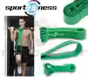 Banda De Poder Elástica Sportfitness Verde Tonificacion Gym
