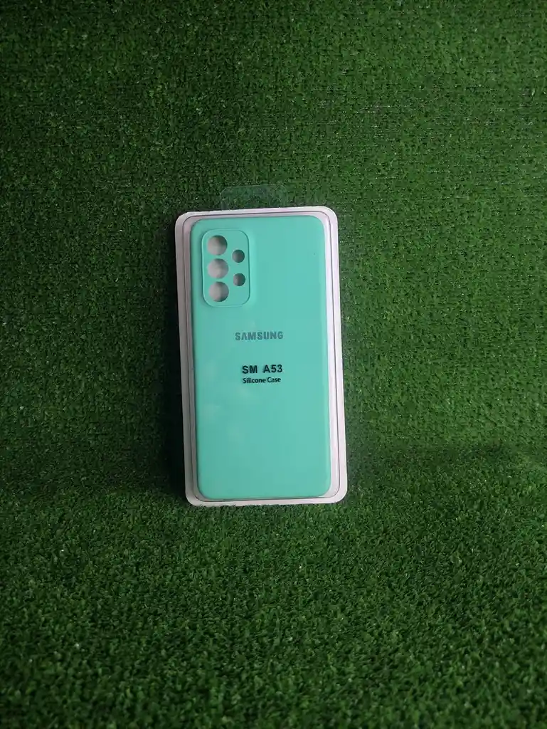 Samsung Galaxy A53 | Forro Protector| Silicone Case |verde Menta|samsung | Carcasa | Funda | Anti Humedad