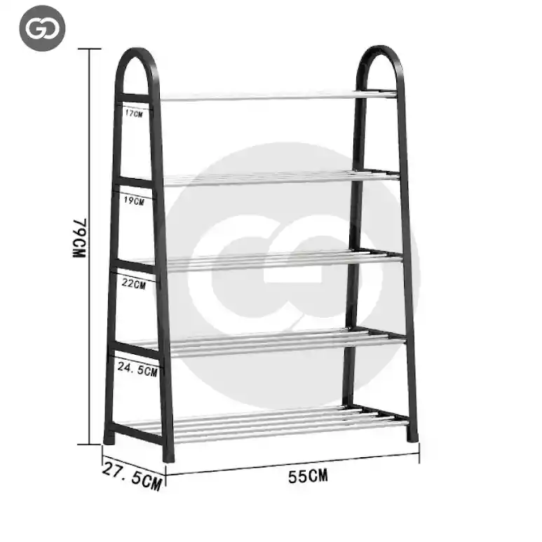 Mueble Organizador Zapatero 5 Niveles Resiste 10 Kg