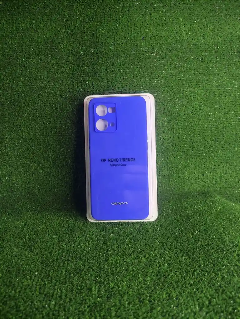 Oppo Reno 7 | Forro Protector| Silicone Case |azul Rey|oppo | Carcasa | Funda | Anti Humedad