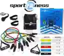 Kit Bandas Elásticas Tubulares X 10 Piezas Sport Fitness Gym