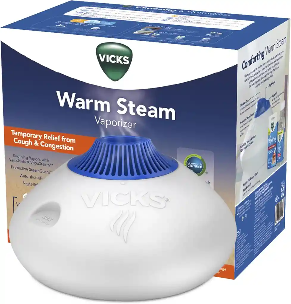 Vicks Warm Steam Descongestionador Nasal