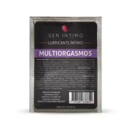 Lubricante Multiorgasmos Sachet 7 Ml