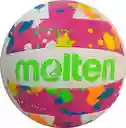 Balón De Voleibol Molten Playa Cosido Ms500 Neosplat/fucsia