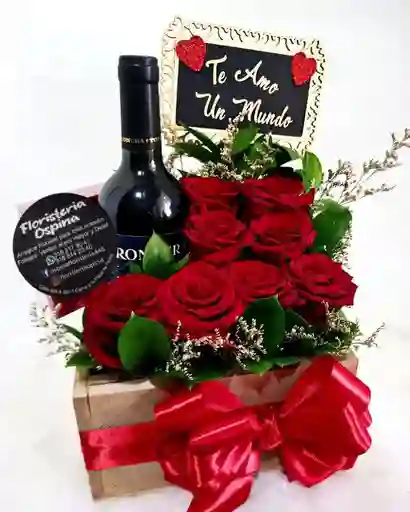 Arreglo Caja Flora
