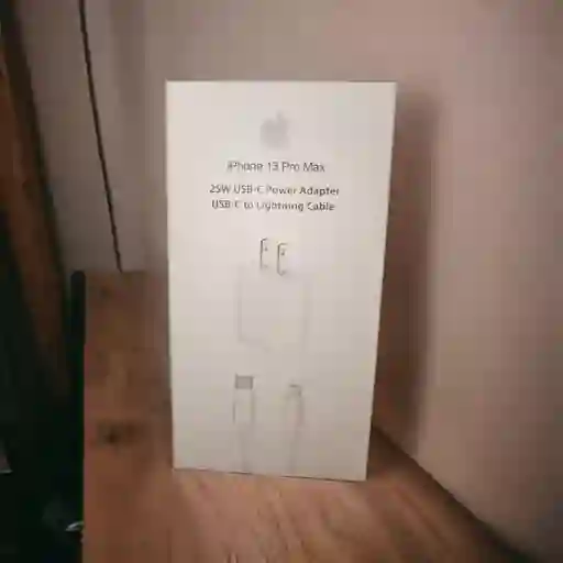 Cargador Iphone 25w Completo