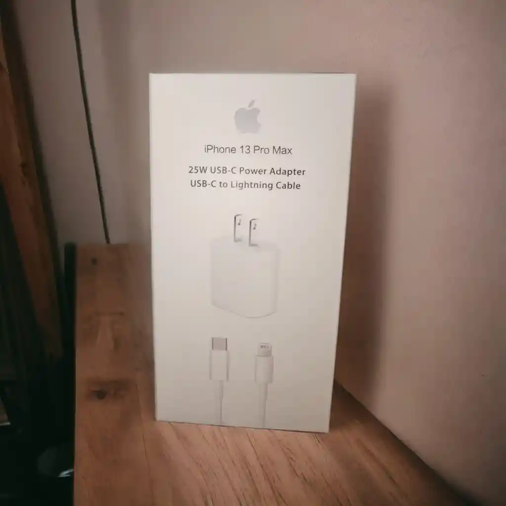 Cargador Iphone 25w Completo