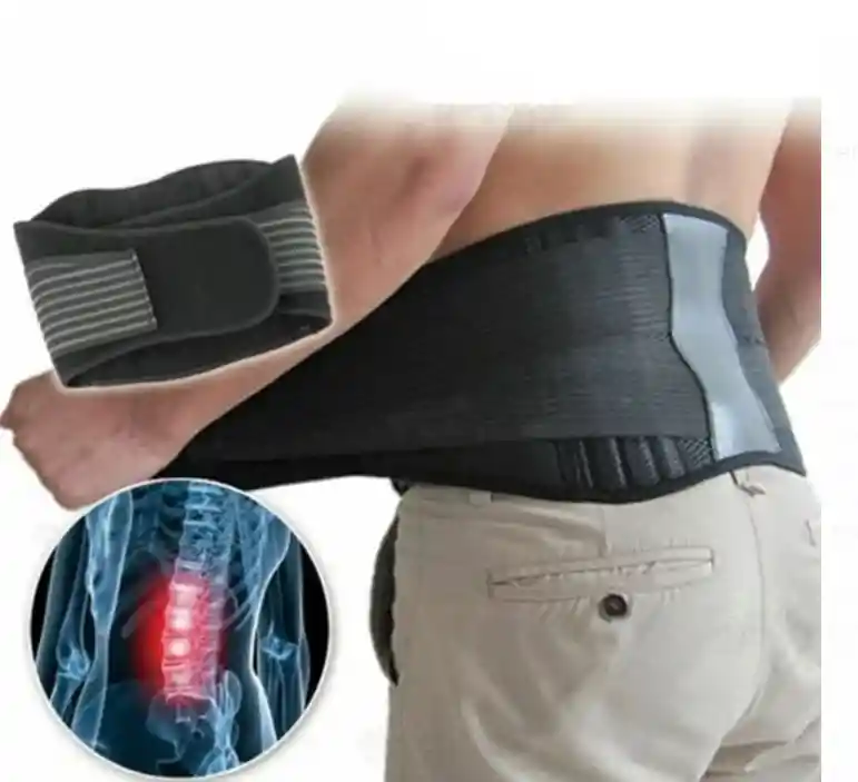 Faja Cinturon Lumbar De Terapia Magnetica