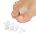 Separador Dedos Pie En Silicona Pack X2 Espaciador De Dedos