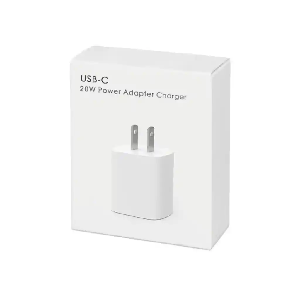 Adaptador Tipo C Para Iphone 20 W Carga Rapida