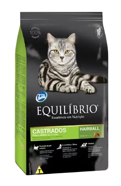 Equilibrio Gato Adulto Castrado 1,5 Kg