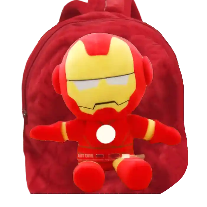 Ironman Maleta Viaje Peluche Niño Morral Bolso Escolar