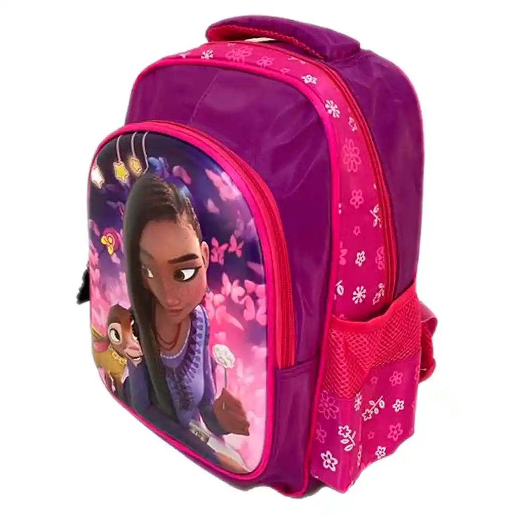 Morral Maleta Mediano Diseño Wish Niñas Lona Jle