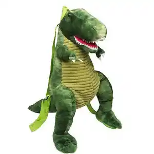 Dinosaurio T-rex Niño Morral Maleta Escolares Bolso Viaje