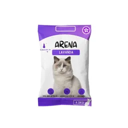 Arena Para Gato Aroma Lavanda X 10kg