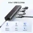 Adaptador Ugreen Hub 4 Puertos Usb 3.0 5gbps Portable