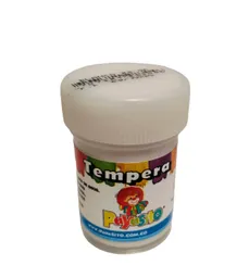 Tempera Color Blanco 28gr Payasito