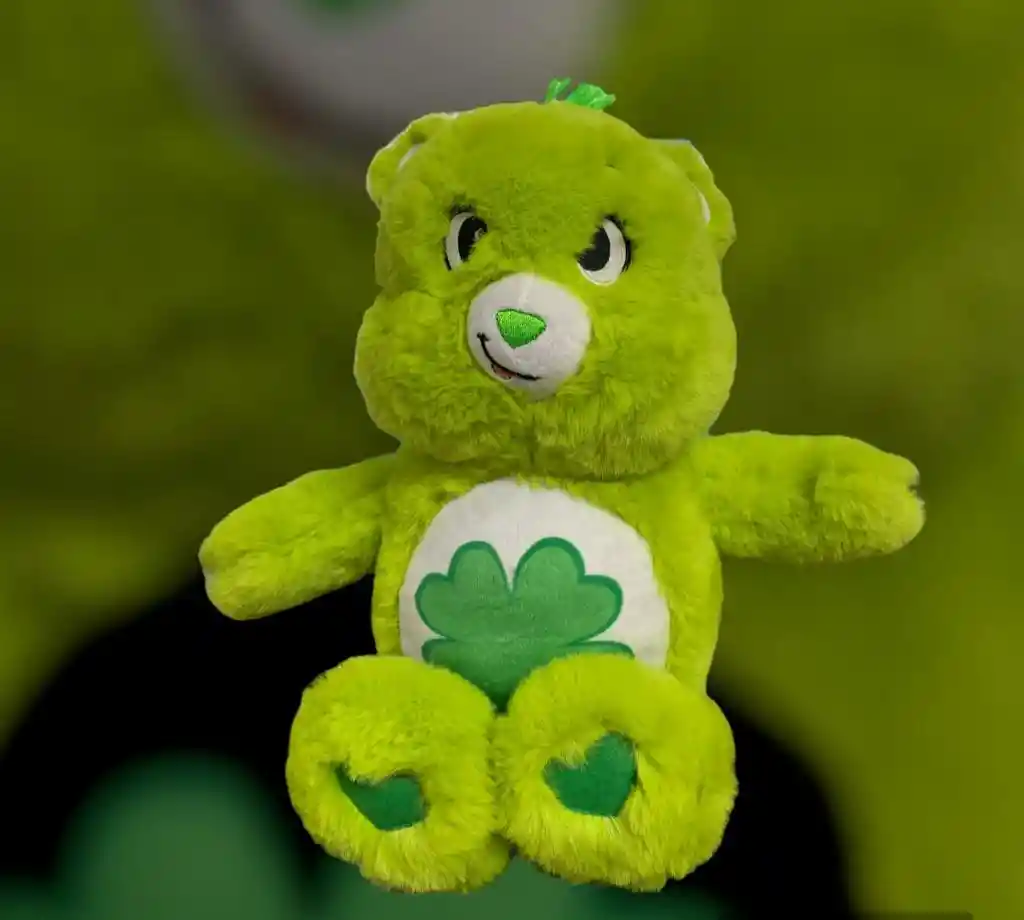 Suerteosito Peluche Osito Cariñosito Verde De 30cm