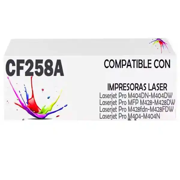 Toner Hp 58a Generico Cf258a 3000 Paginas