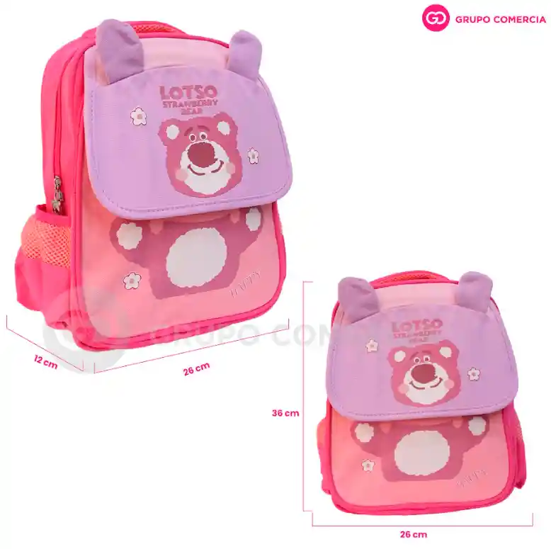 Morral Maleta Pequeña Unicornio Escolar Para Niños 7 Litros