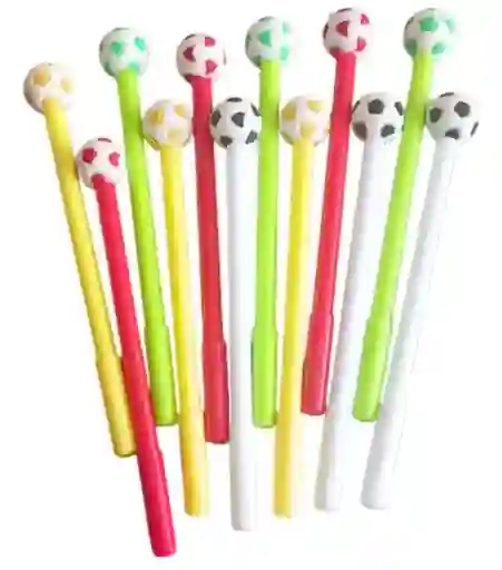 Boligrafo Balon Verde X Unidad