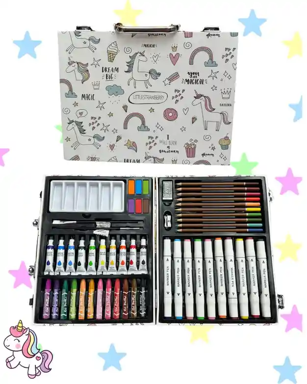 Kit De Arte Para Niños 53 Piezas