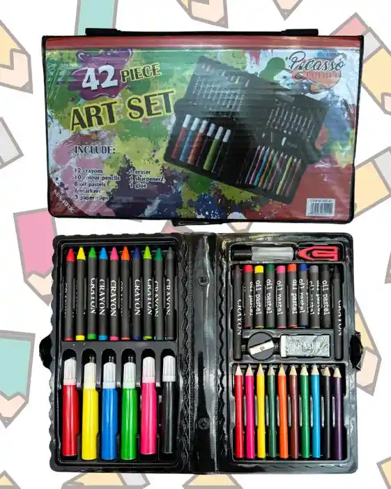 Kit De Arte Para Niños 42 Piezas