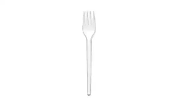 Tenedor Desechable Blanco X 20 Unidades Tami