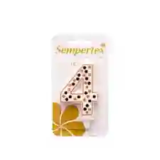 Vela Numerica Polka Deluxe #4 Sempertex