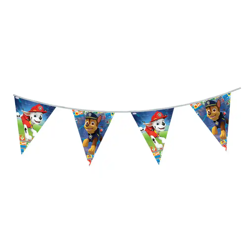 Banderola Metalizada Paw Patrol 3.6 M X 1 Unidad