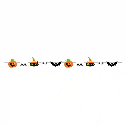 Feston Halloween Friends 2.5 M X 1 Sempertex