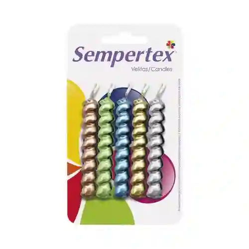 Velitas Metalicas Reflex X5 Unidades Sempertex