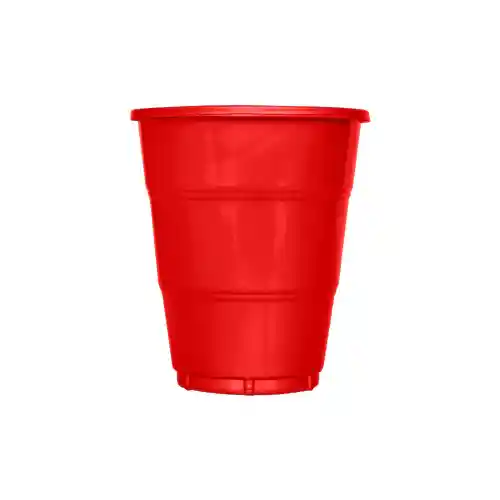 Vaso Deluxe Oxo 7 Oz Rojo X 8 Unidades Sempertex