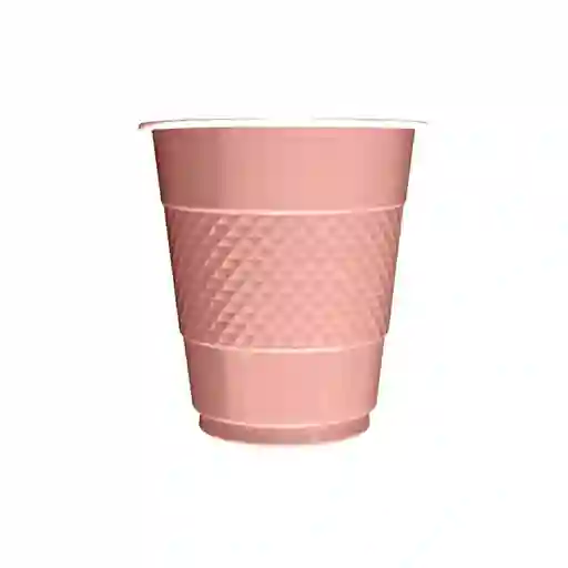 Vaso Deluxe 7 Oz Dorado Rosa X 10 Unidades Sempertex