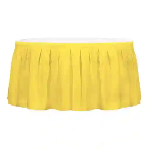 Faldon Plastico Autoadhesivo Amarillo X 1 Unidad Sempertex