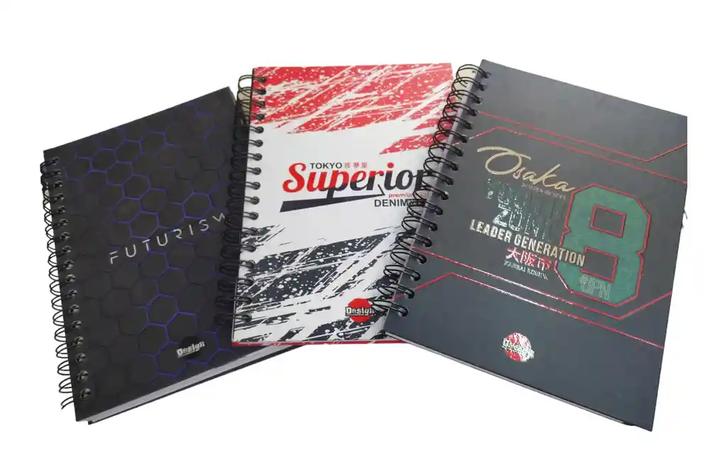 Cuaderno Argollado Pasta Dura 80 Hojas 1 Materia Hombre Lukis Grande