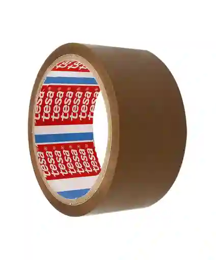 Cinta Pegante Cafe 48 Mm X 40 Metros Tesa