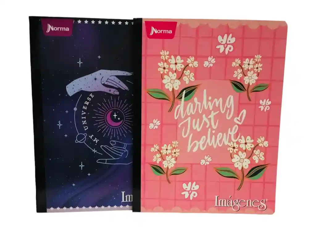 Cuaderno Cuadriculado Cosido 50 Hojas Norma Para Mujer