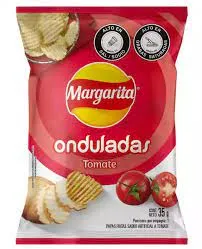 Papas Margarita Onduladas Tomate