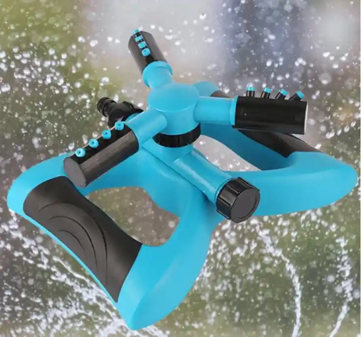 Rociador De Agua Automatico Con Rotacion 360 Aspersor Giratorio