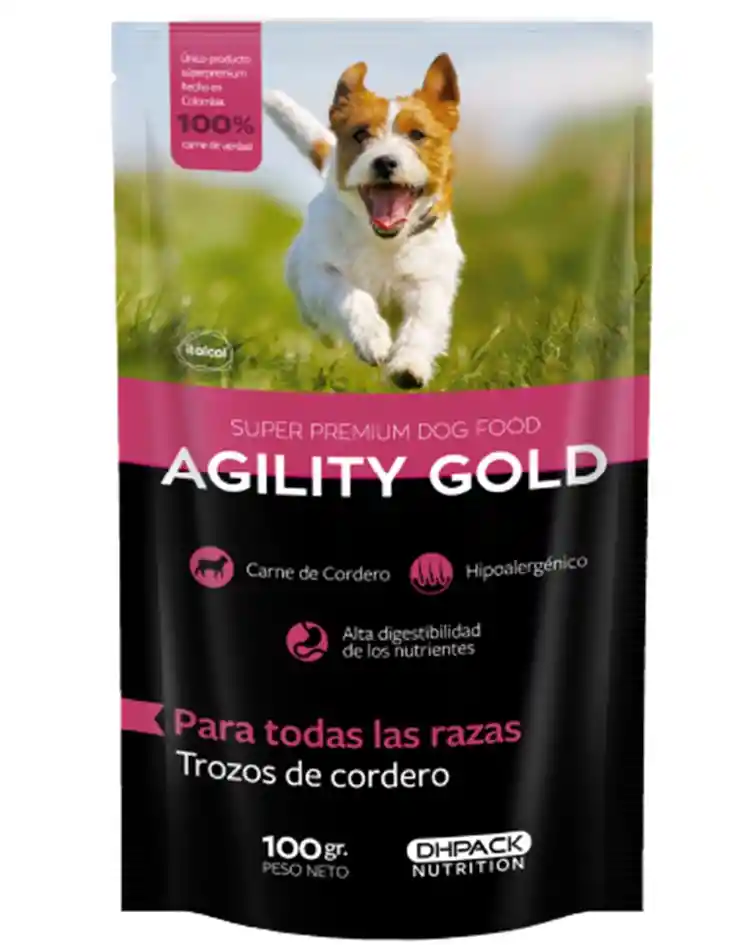 Agility Gold Húmedo Snack Perro | Trozos Surtido 100 G 4x3