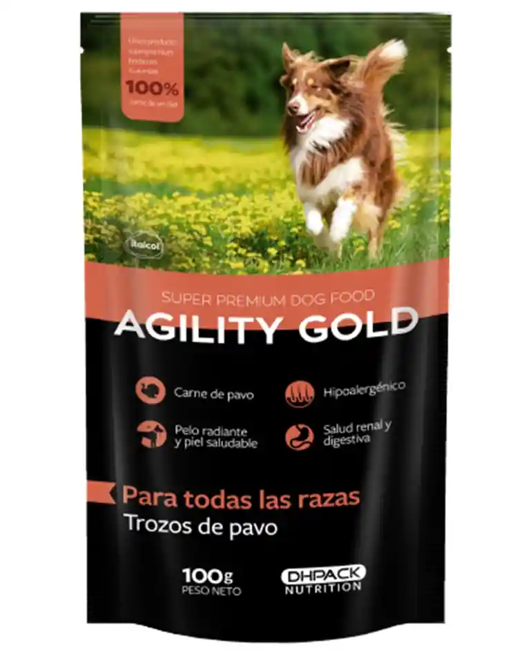 Agility Gold Húmedo Snack Perro | Trozos Surtido 100 G 4x3