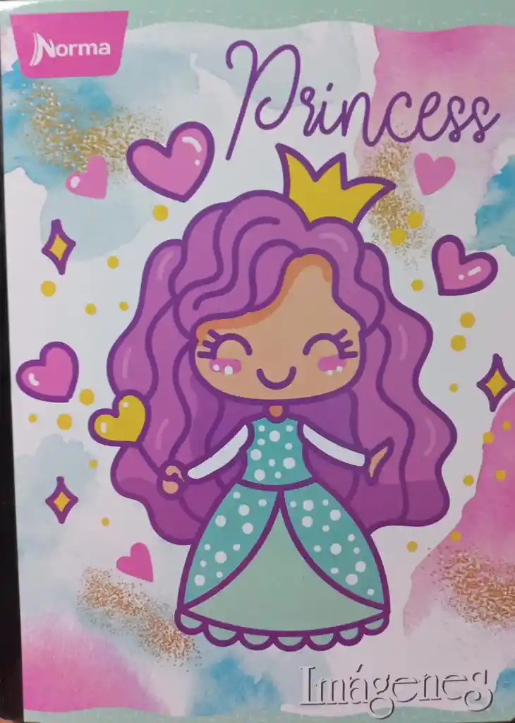 Cuaderno Cosido Grande Femenino, 100h Linea Corriente - Norma