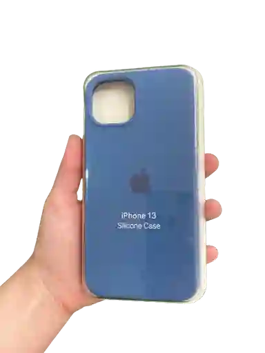 Iphone 13 Silicone Case Azul