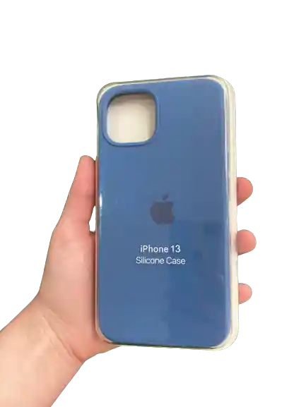 Iphone 13 Silicone Case Azul