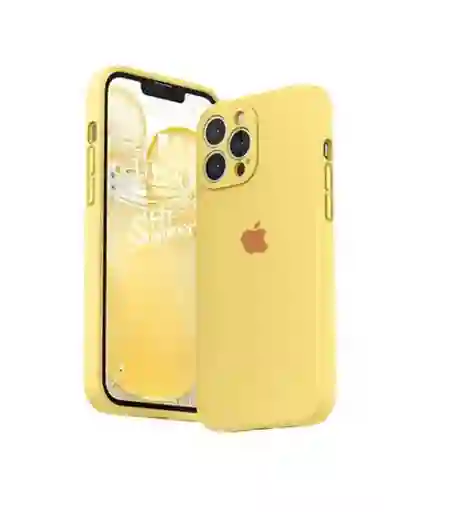 Iphone 12/ 12 Pro Silicone Case Amarillo
