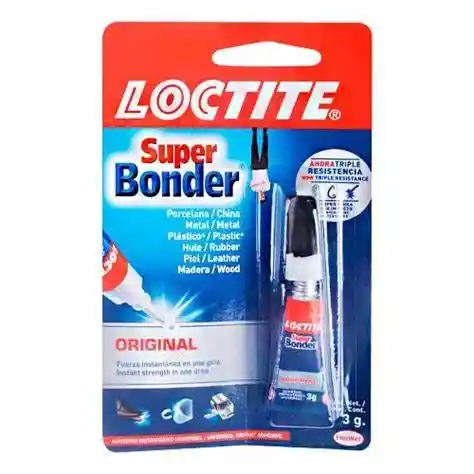 Loctite Pegante Extra Fuerte Super Bonder 3g